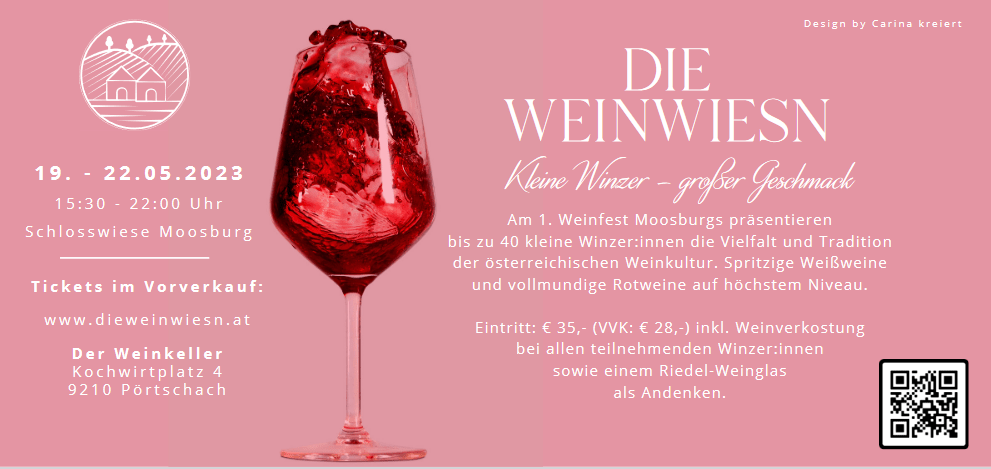 Einladung zur Weinwiesn in Moosburg