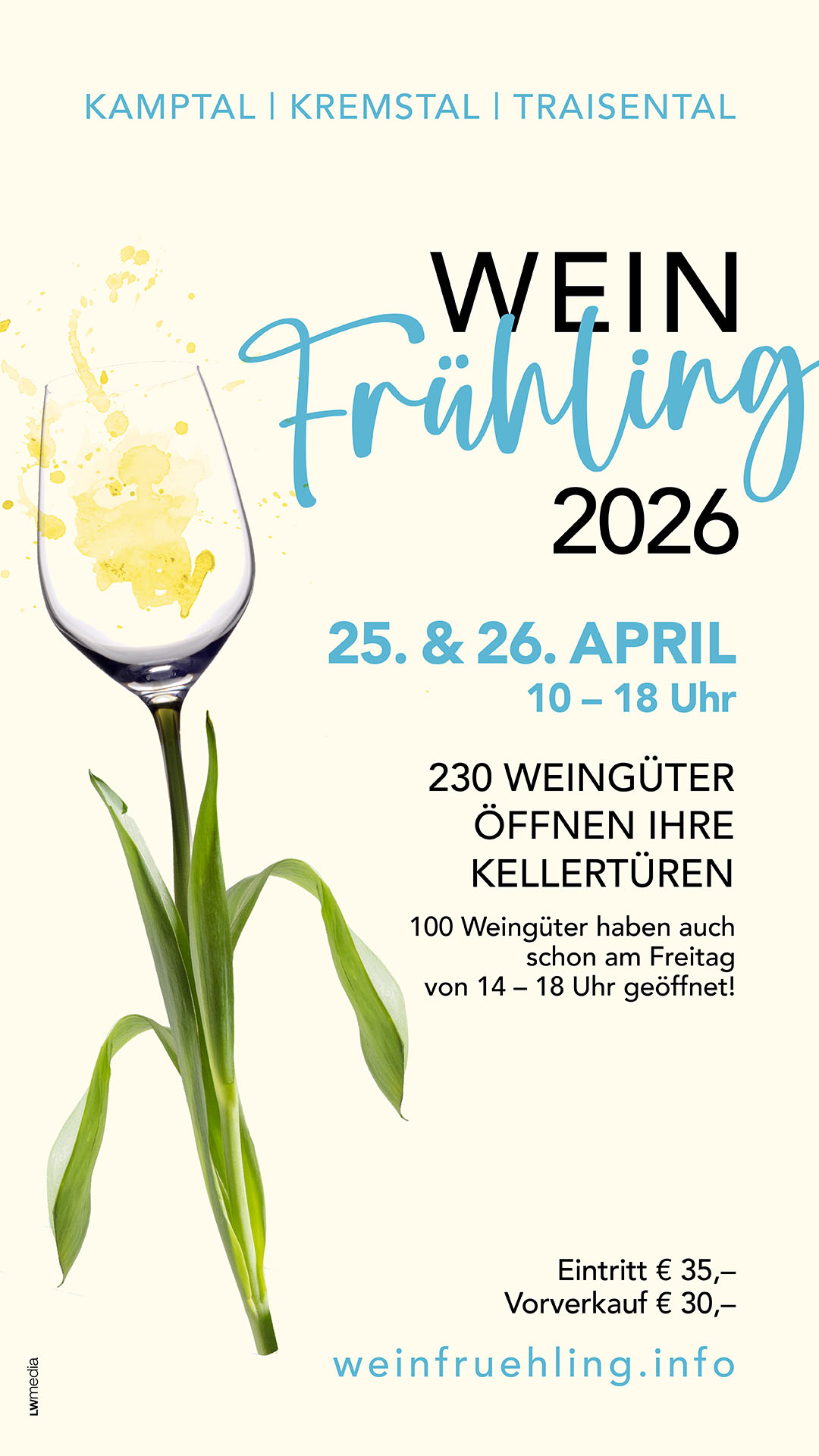 Einladung zum Kremstaler Weinfrühling 2026