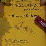 Einladung zum November-Heurigen